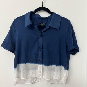 J. Crew 100% Cotton Button-Down Shirt